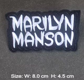 Parche Termoadhesivo Marilyn Manson