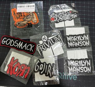 Parche Termoadhesivo Marilyn Manson