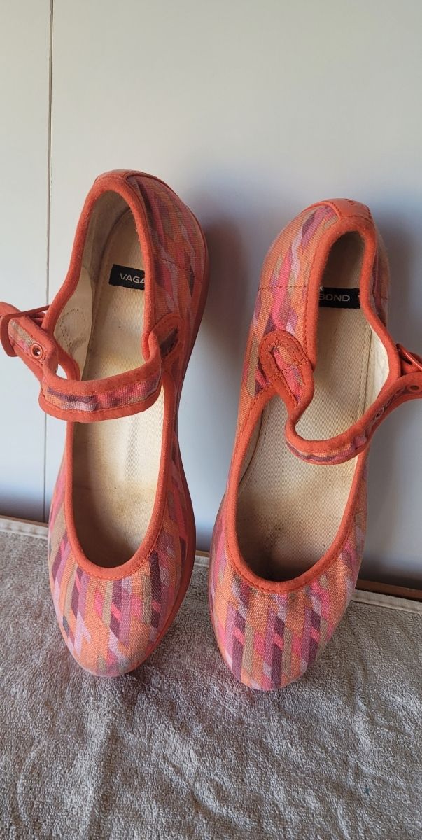 Zapatillas Vagabond Naranja y Rosa