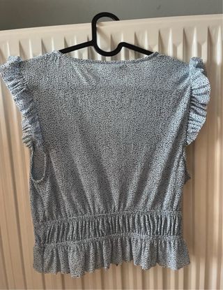 Blusa Bershka azul 