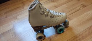 Patines de competición blancos (4 ruedas)