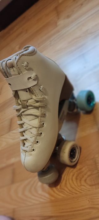 Patines de competición blancos (4 ruedas)