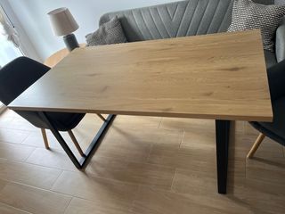 Mesa Comedor Jysk Madera y Metal