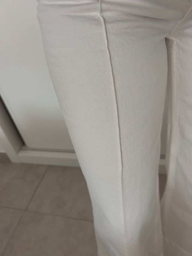 Pantalones Zara blancos