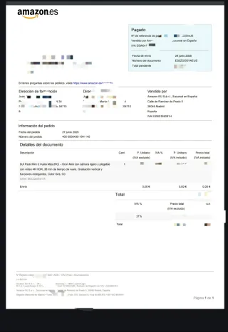 DJI Mini 3 Fly More Combo - 2 meses FACTURA