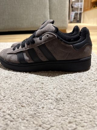 Adidas Campus Talla 40 Gris/Negro