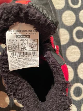 Botas Quechua SH100 Warm Lace Waterproof