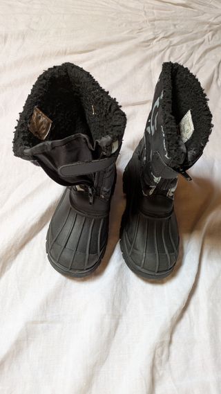 Botas de nieve niño talla 32