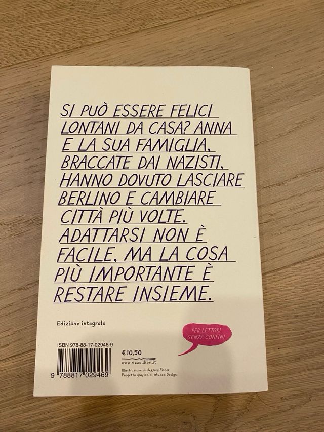 Quando Hitler Rubo Il Coniglio Rosa