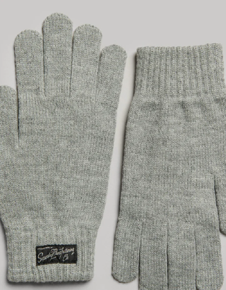 Guantes Superdry Invierno Grises