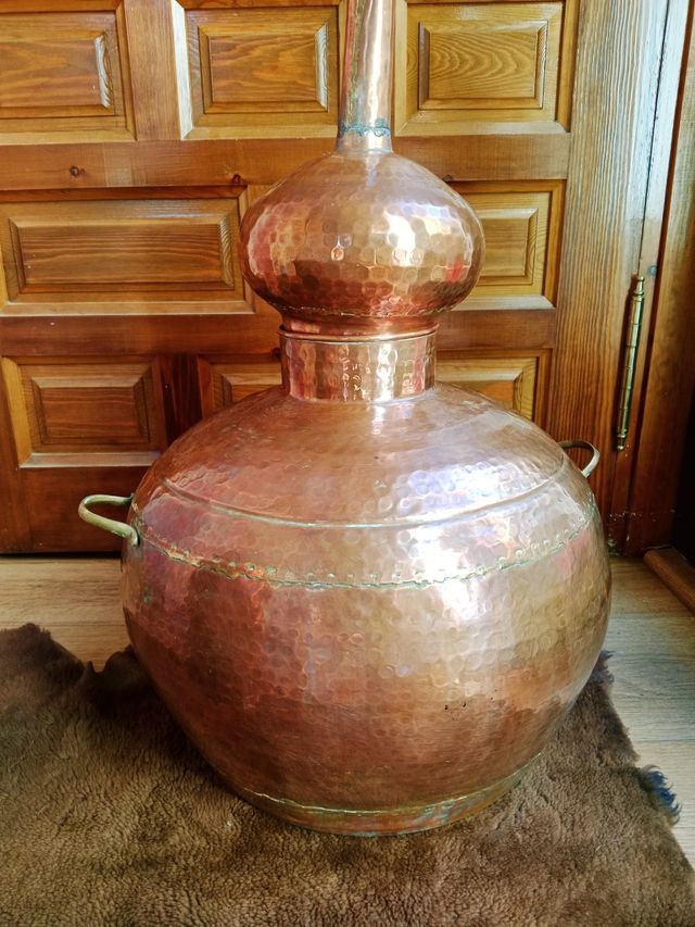 Alambique Cobre 30 Litros. Altura de 68 cm!.