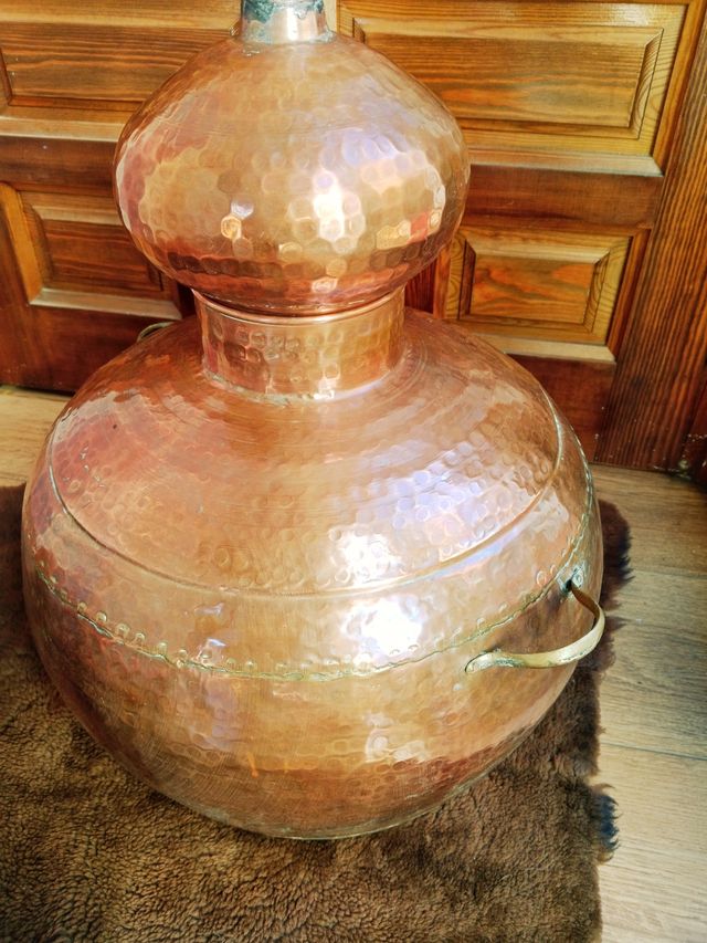 Alambique Cobre 30 Litros. Altura de 68 cm!.
