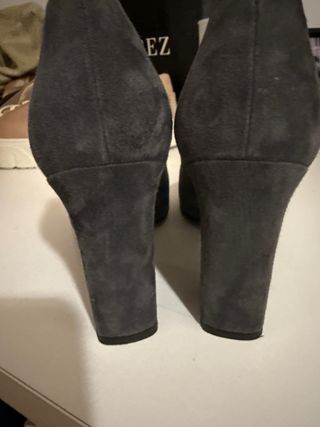 Zapatos de salón Stroya grises ante