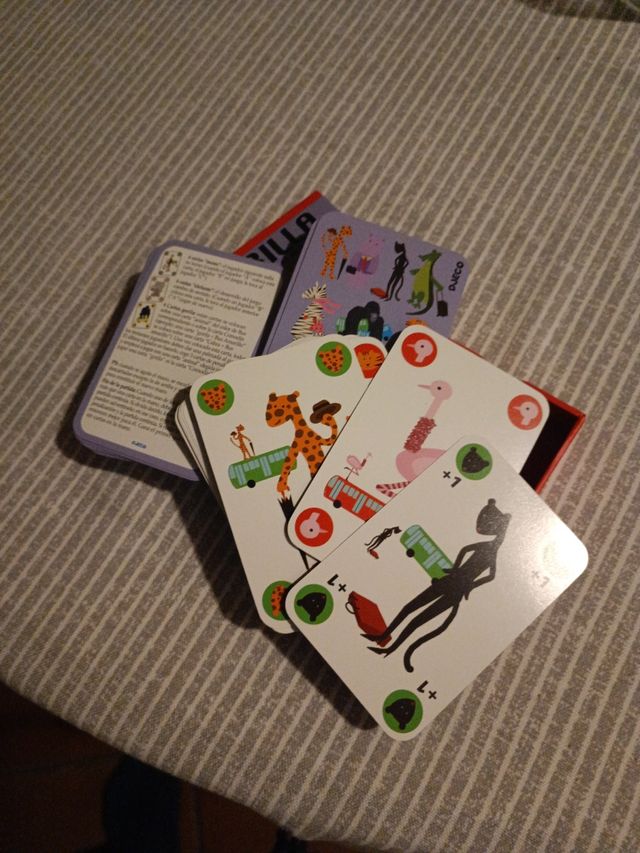 Juego de cartas Djeco GORILLA