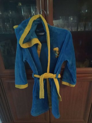 2 Batas Infantiles Azul y Amarillo