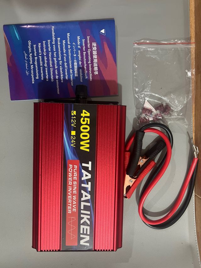 Inversor 4500W Onda Pura 12V/24V