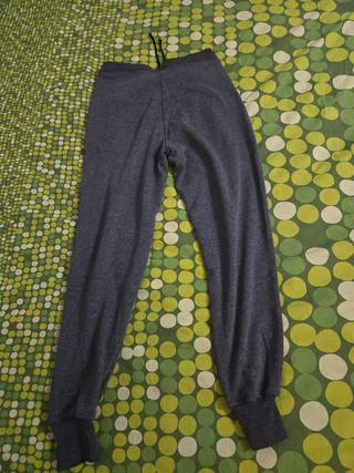 Pantalón chándal Nike Yoga Gris mujer