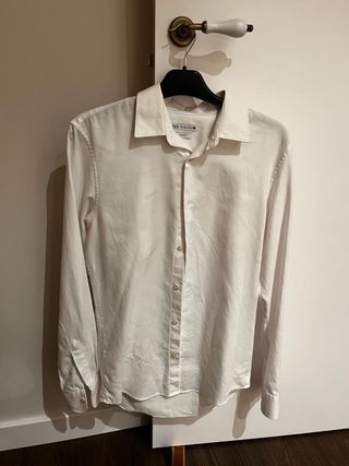 Camisa Zara Talla S Blanca