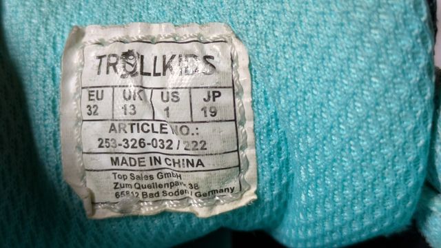 Zapatos de trecking niño talla 32