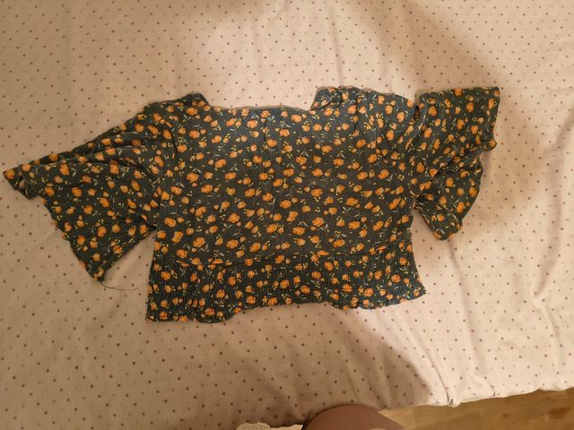 Pull&Bear Camisa Floral XS