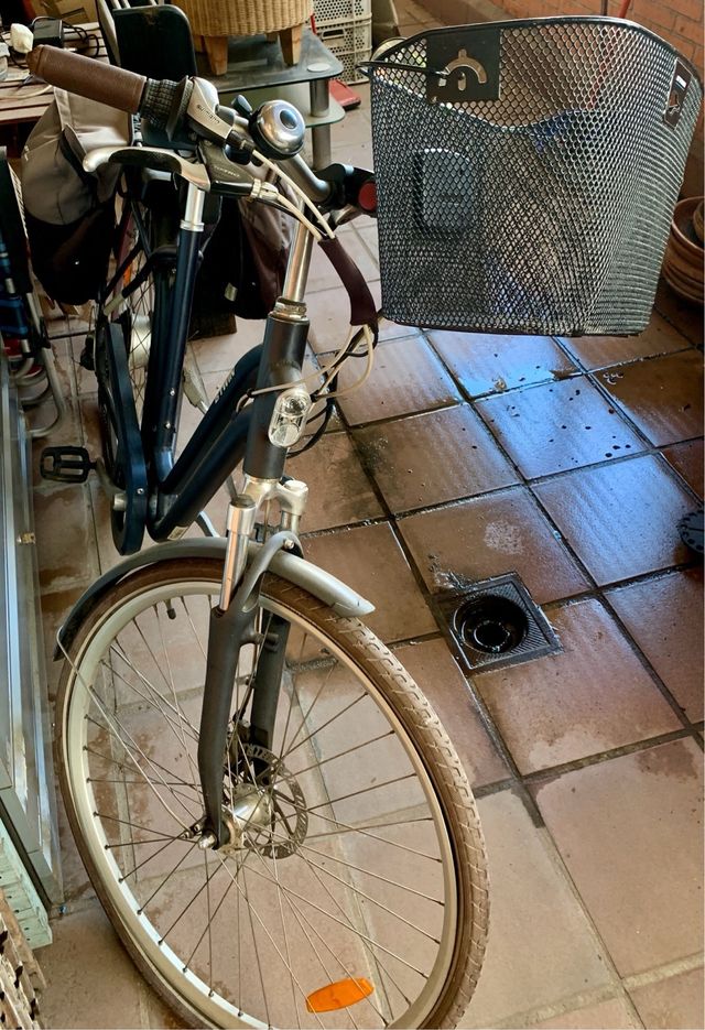 Bicicleta Eléctrica BT.WIN gris oscuro ELOOPS 900