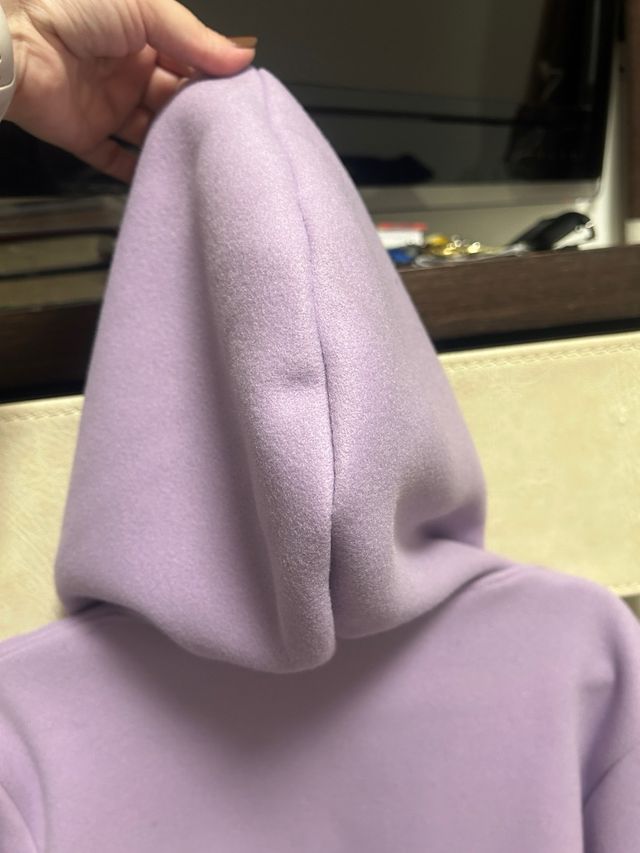 Chaqueta paño fino con capucha