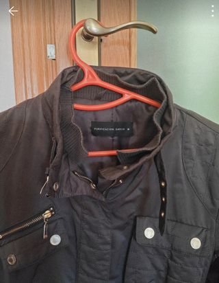 Chaqueta marrón 
Purificación García,talla M