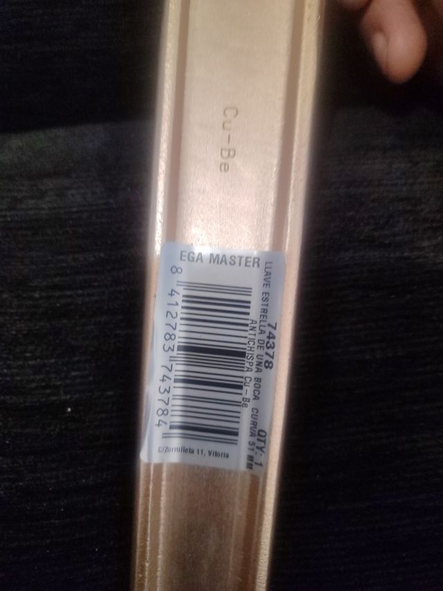 Llave de estrella curva