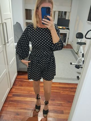 Mono corto Zara lunares