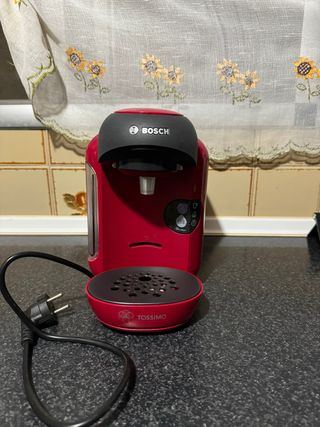 Cafetera Bosch Tassimo Roja