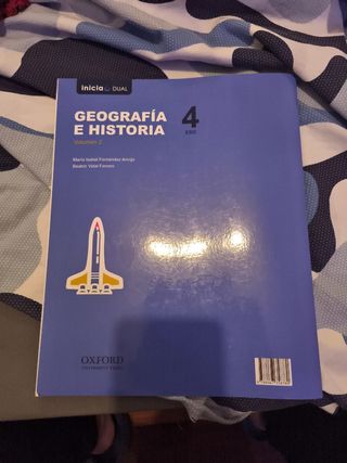 Inicia Geografía e Historia 4.º ESO Volumen 2