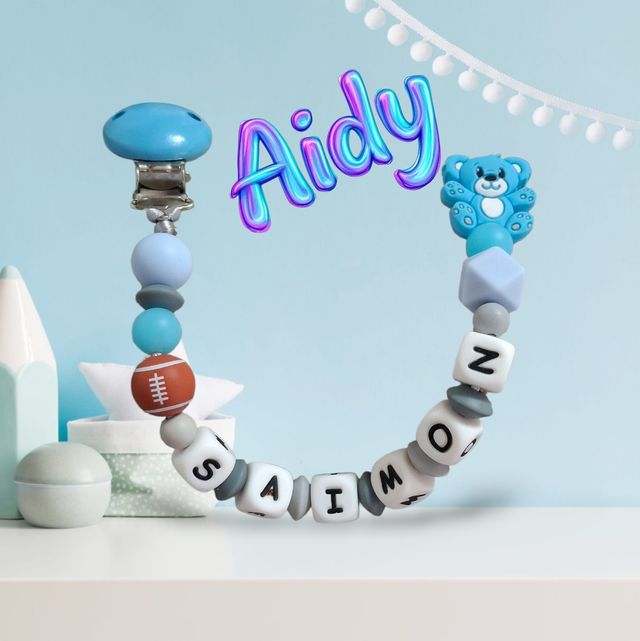 Chupeteros personalizados hechos con mucho amor