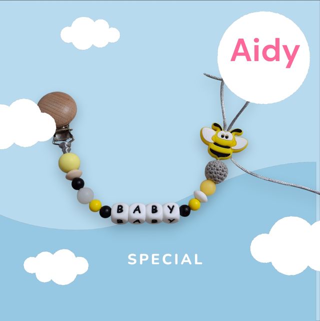 Chupeteros personalizados hechos con mucho amor