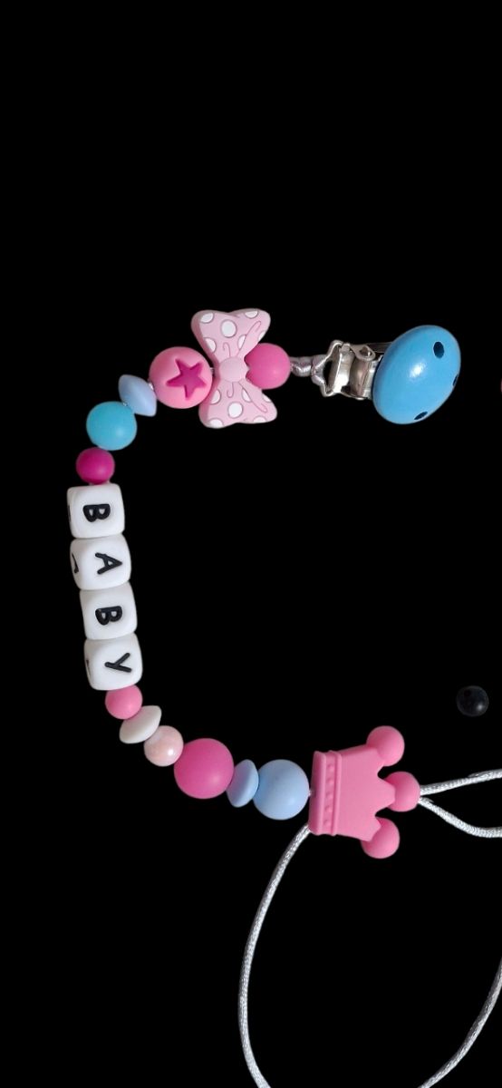 Chupeteros personalizados hechos con mucho amor