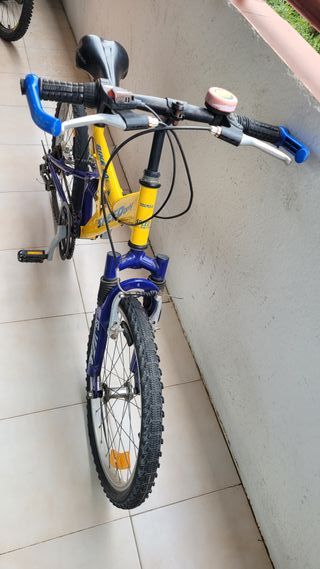 Bicicleta infantil 20" doble suspensión