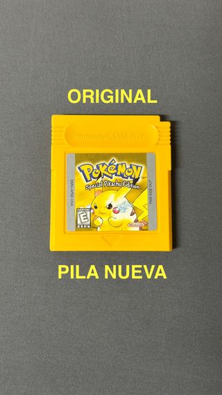 Pokemon Amarillo USA Version ORIGINAL GameBoy
