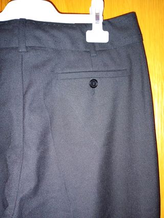Pantalón de vestir negro mujer
