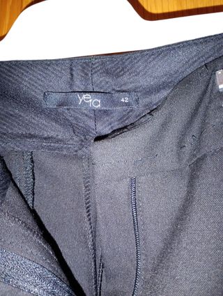 Pantalón de vestir negro mujer
