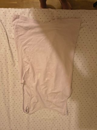 Pijama niña verde y blanco