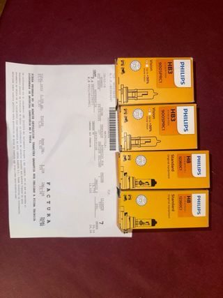 Pack de 6 bombillas de coche (nuevas)