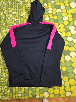 Sudadera New Balance Hombre Azul y Rosa