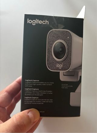 Webcam Logitech StreamCam en blanco NUEVA