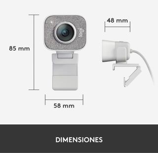 Webcam Logitech StreamCam en blanco NUEVA