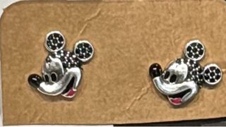 Pendientes Mickey Mouse Disney Plata