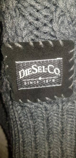 Chaqueta de lana Diesel gris talla M