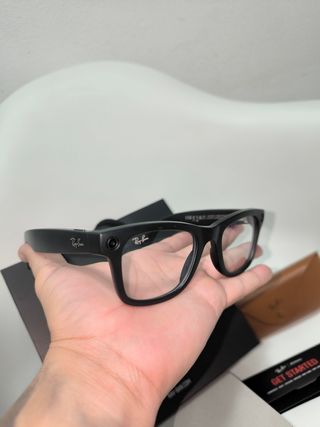 Gafas Ray-Ban Meta Wayfarer Negras(precio real409)