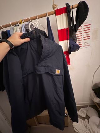 Abrigo Parca Carhartt Azul