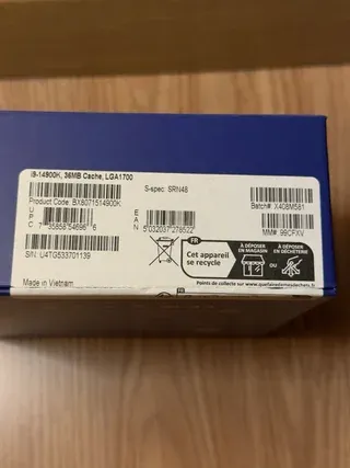 Intel Core i9-14900K 14th Gen CPU
