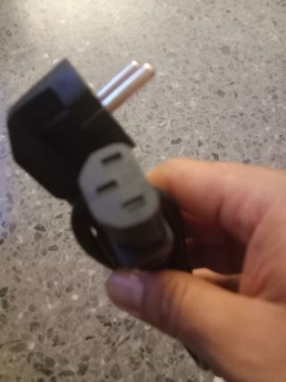 Cable de alimentación con enchufe europeo