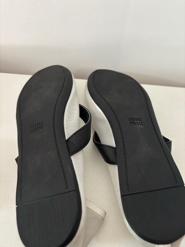 Miu Miu Zapatillas Talla 40 Nuevas